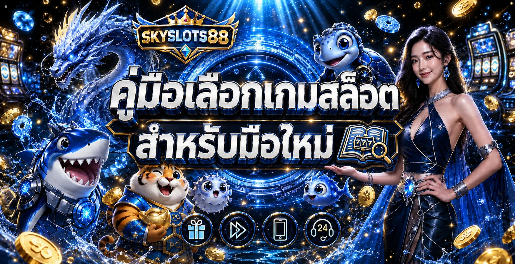 SKYSLOTS88 วิธีเลือกเกมสล็อตสำหรับมือใหม่
